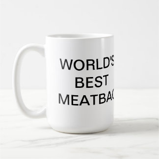 ICWXP World's Best Meatbag Mug