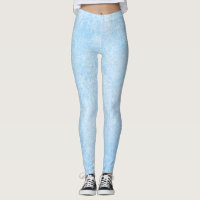 Icy Blue Frost Texture Pattern