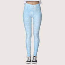 Icy Blue Frost Texture Pattern