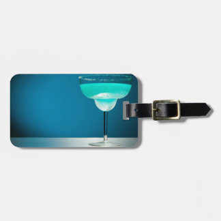 Icy Blue Margarita Luggage Tag