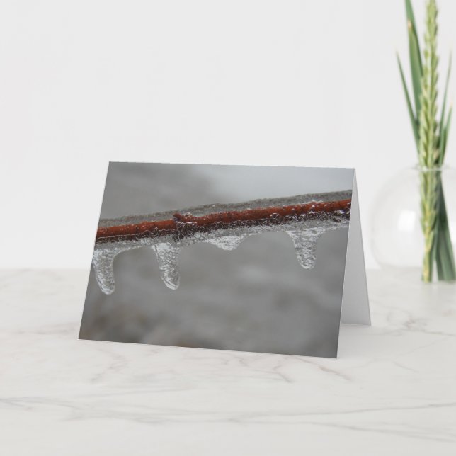 Icy Branch Card (Front)