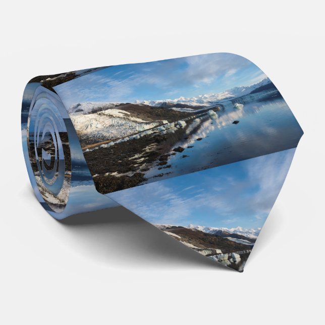 Icy College Fjord Tie (Rolled)