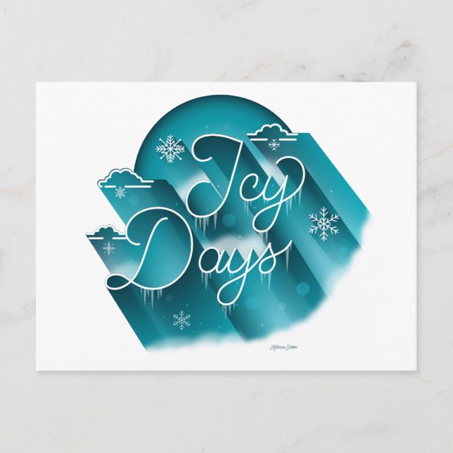 Icy Days / Postcard (Front)