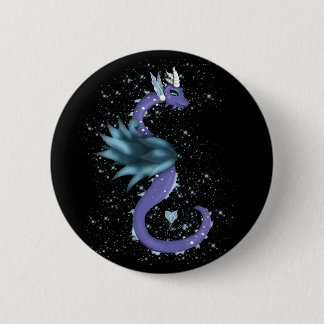 Icy Dragon 6 Cm Round Badge