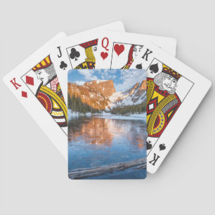 Icy Dream Lake Playing Cards