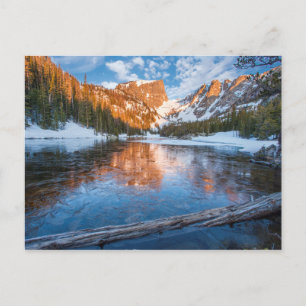 Icy Dream Lake Postcard