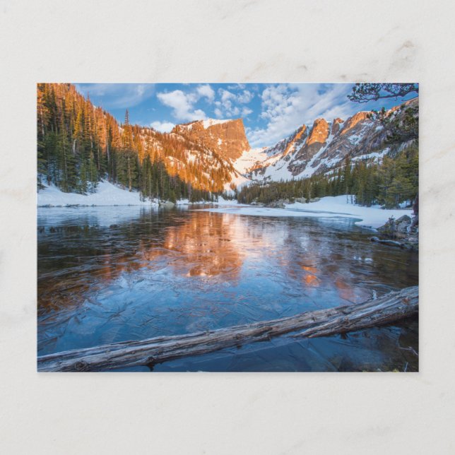 Icy Dream Lake Postcard (Front)