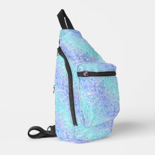 icy iridescence : sling bag