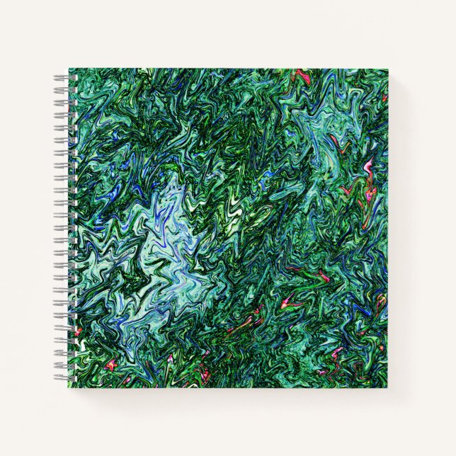 Icy Lake.... Notebook (Front)