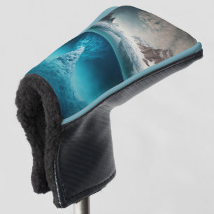 Icy Mountain View Golf Head Cover