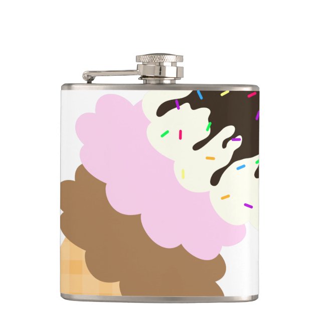 Icy Sweetness Hip Flask (Front)