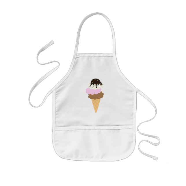 Icy Sweetness Kids Apron (Front)