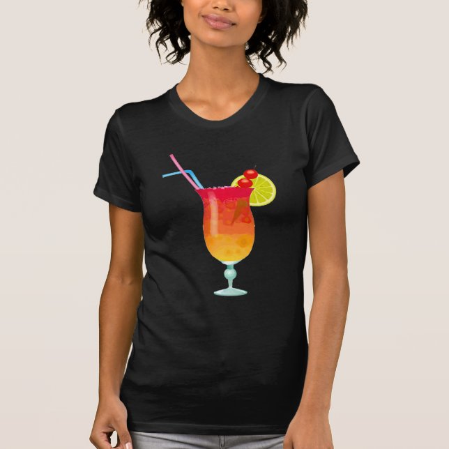 Icy Tropical Rum Punch T-Shirt (Front)