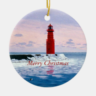 Icy Waters Christmas Ornament
