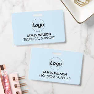 ID Badge Card Business Employee Staff Logo