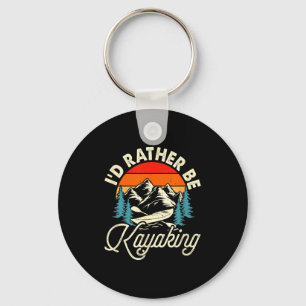 I'd be at the lake kayaking - canoeing at the lake key ring