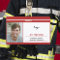 ID fireman volunteer city fire station template