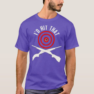 ID Hit That Clay Shooting Clay Target 25 T-Shirt