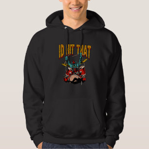 Id Hit That Drums Drummer Hoodie