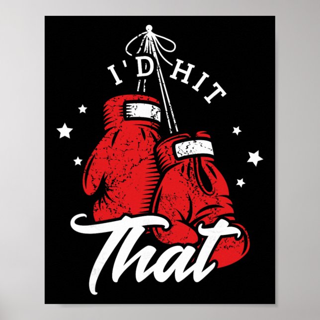 I'd Hit That For A Kickboxer  Poster (Front)