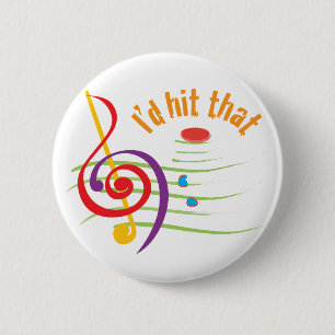 I'd Hit That (Sopranos) 6 Cm Round Badge
