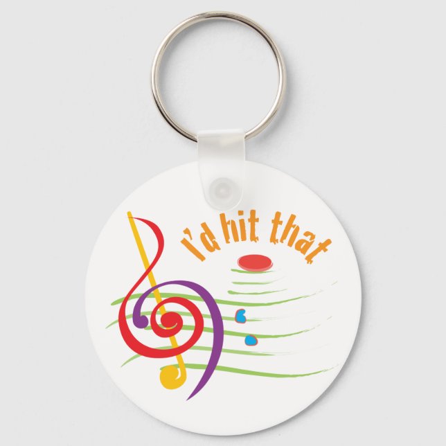 I'd Hit That (Sopranos) Key Ring (Front)