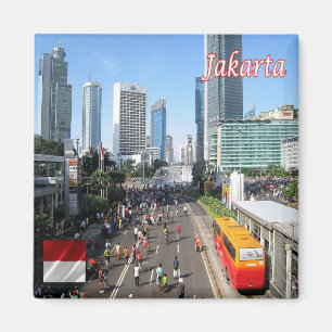 ID - Indonesia - Jakarta Car Free Day Magnet