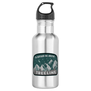 I'd Rather Be Above Treeline 532 Ml Water Bottle