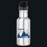 I'd Rather Be At 14,000 Feet Mountain 532 Ml Water Bottle<br><div class="desc">They're the tallest mountains in Colorado,  California,  and Washington State. They're calling you - go out and climb them!</div>