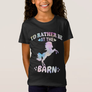 I'd Rather Be At The Barn T-Shirt