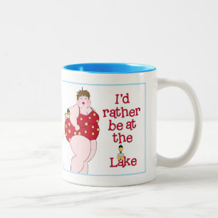 I'd Rather Be at the Lake! mug