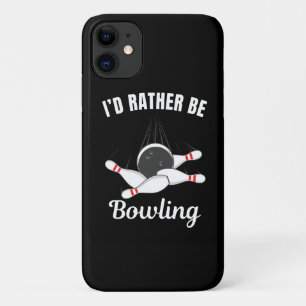 I'd rather be bowling Case-Mate iPhone case