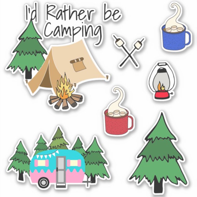 I'd Rather Be Camping (Front)