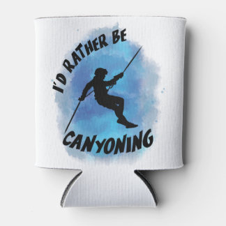 I'd Rather Be Canyoning Canyoneer Vintage Can Cooler