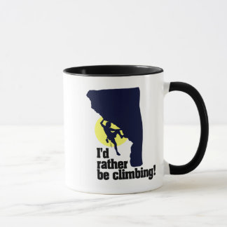 I'd rather be climbing mug! mug