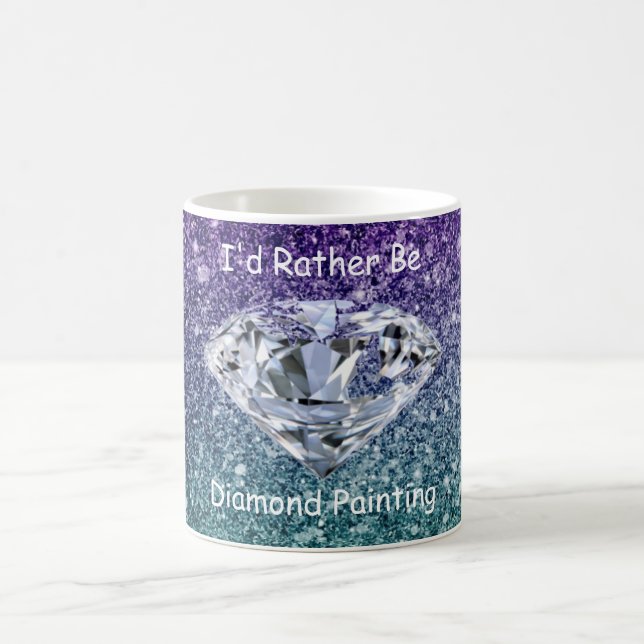 I'd Rather Be Diamond Painting Coffee Mug (Center)