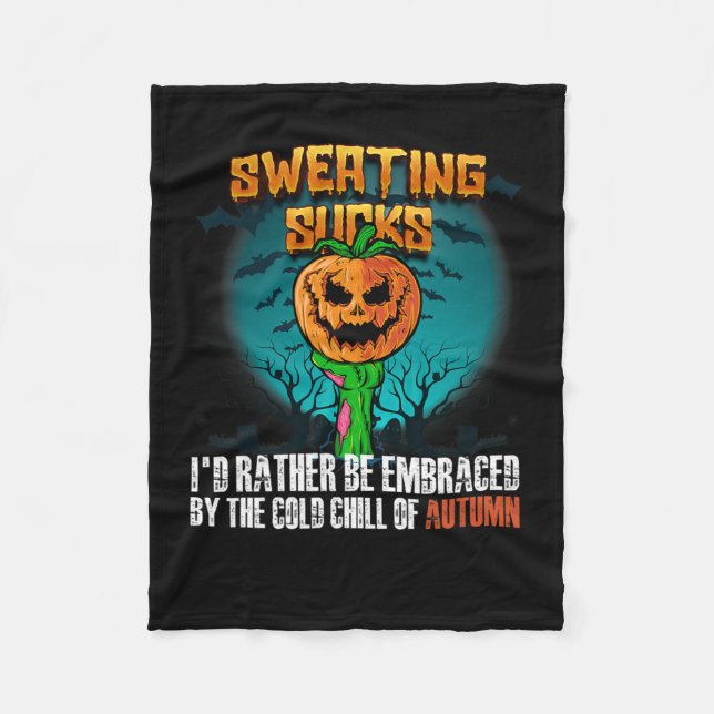 I'd Rather Be Embraced  Fleece Blanket (Front)