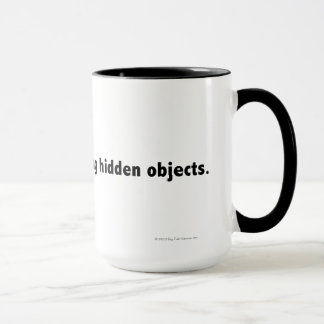 I'd rather be finding hidden objects. Black Mug