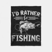 Id Rather Be Fishing Funny Fisherman Gift Hob 