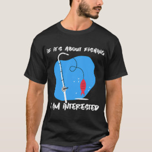 I'd Rather Be Fishing - Funny Fisherman Graphic T-Shirt