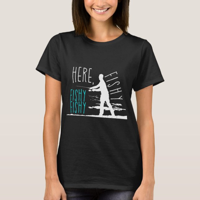I'd Rather Be Fishing T-Shirt (Front)