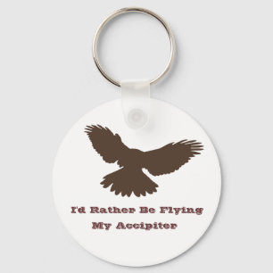 I'd Rather be Flying Key Ring