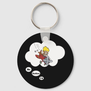 I'd rather be Flying Key Ring
