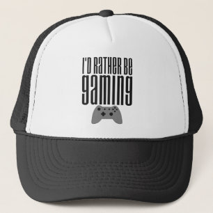 I'd Rather Be Gaming Trucker Hat