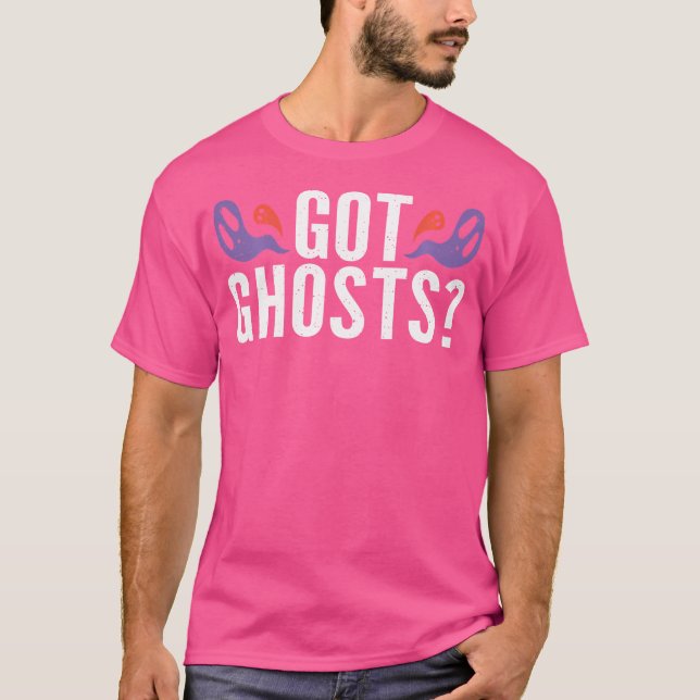 I'D Rather Be Ghost Hunting T-Shirt (Front)