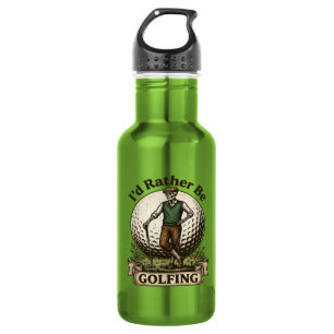 Id Rather Be Golfing  532 Ml Water Bottle