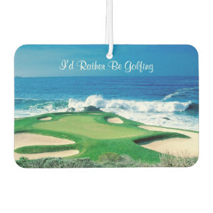 I'd Rather Be Golfing Air Freshener