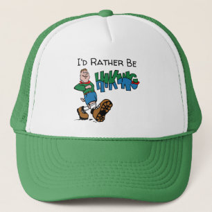 I'D Rather Be Hiking Trucker Hat