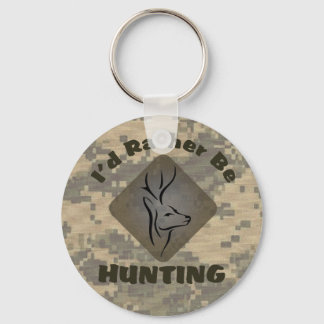 I'd Rather Be Hunting for Hunters Key Ring