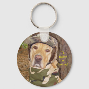 I'd Rather Be Hunting! Key Ring